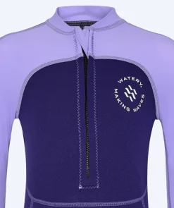Watery UV våddragt til børn - Calypso Full-Body - Lilla