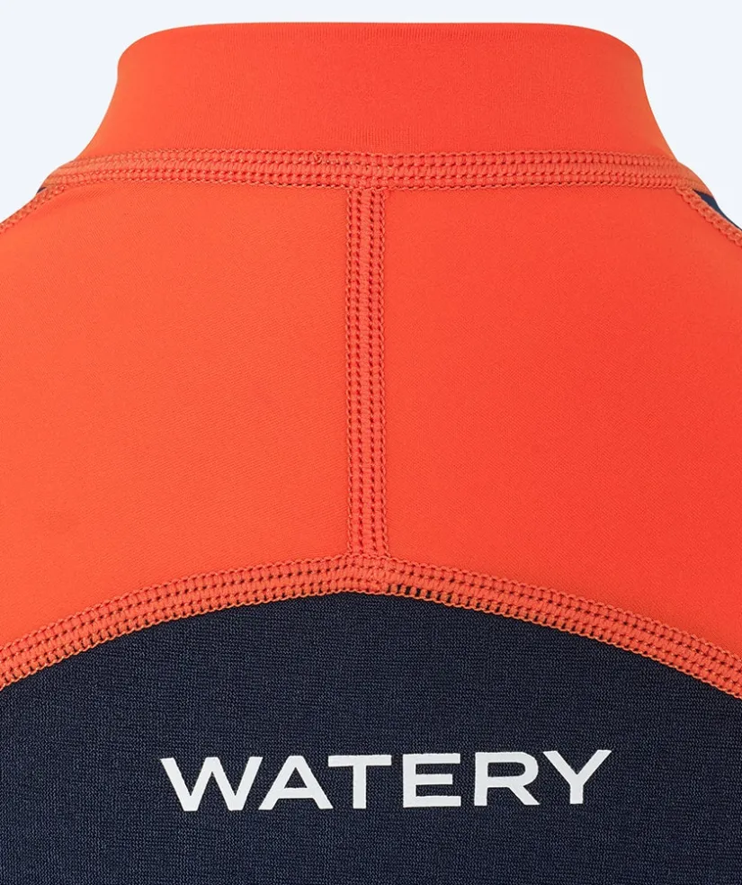 Sale Watery UV våddragt til børn - Calypso Full-Body - Orange/blå