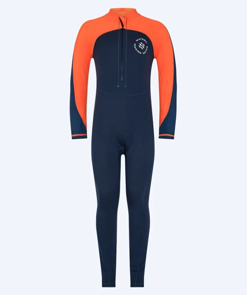 Sale Watery UV våddragt til børn - Calypso Full-Body - Orange/blå