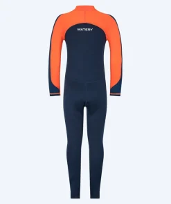 Sale Watery UV våddragt til børn - Calypso Full-Body - Orange/blå