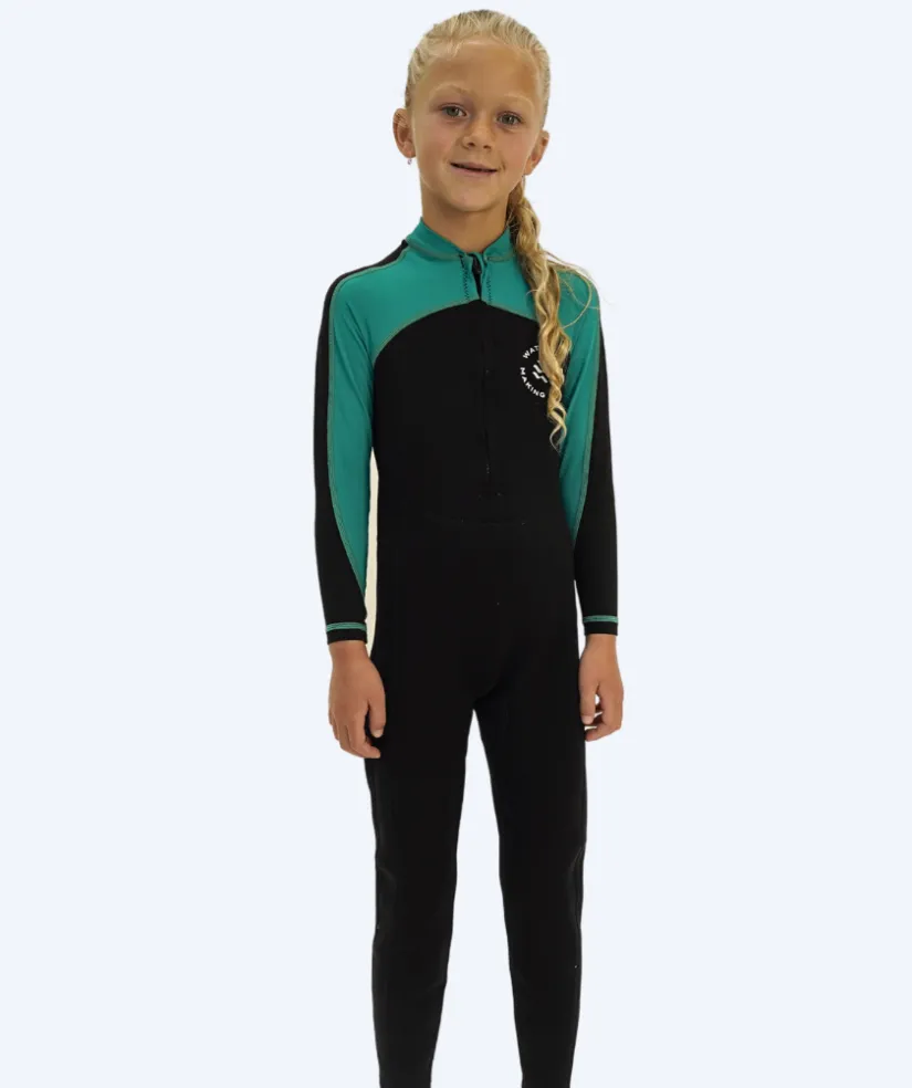 Sale Watery UV våddragt til børn - Calypso Full-Body - Grøn/sort