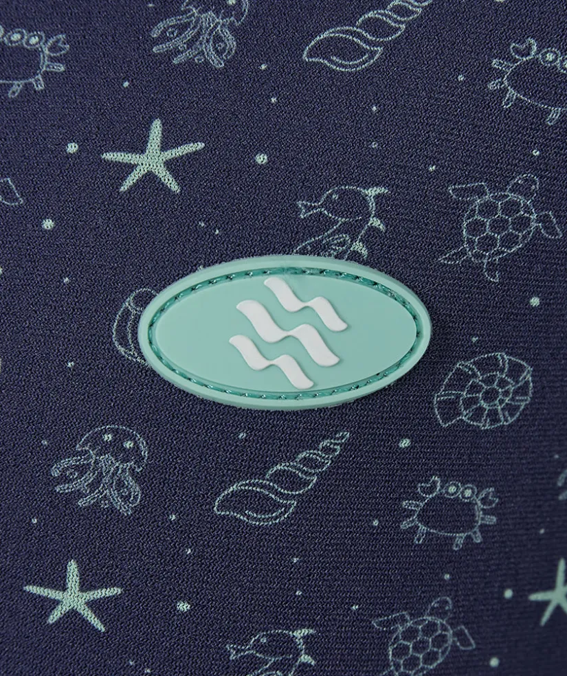 Clearance Watery våddragt til baby - Baia Full-Body - Atlantic Turquoise