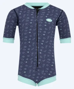 Clearance Watery våddragt til baby - Baia Full-Body - Atlantic Turquoise