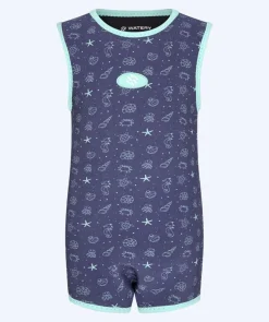Hot Watery våddragt til baby - Baia Wrap - Atlantic Turquoise