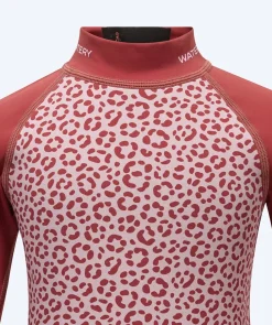 Clearance Watery våddragt til baby - Sunset Wrap - Orange