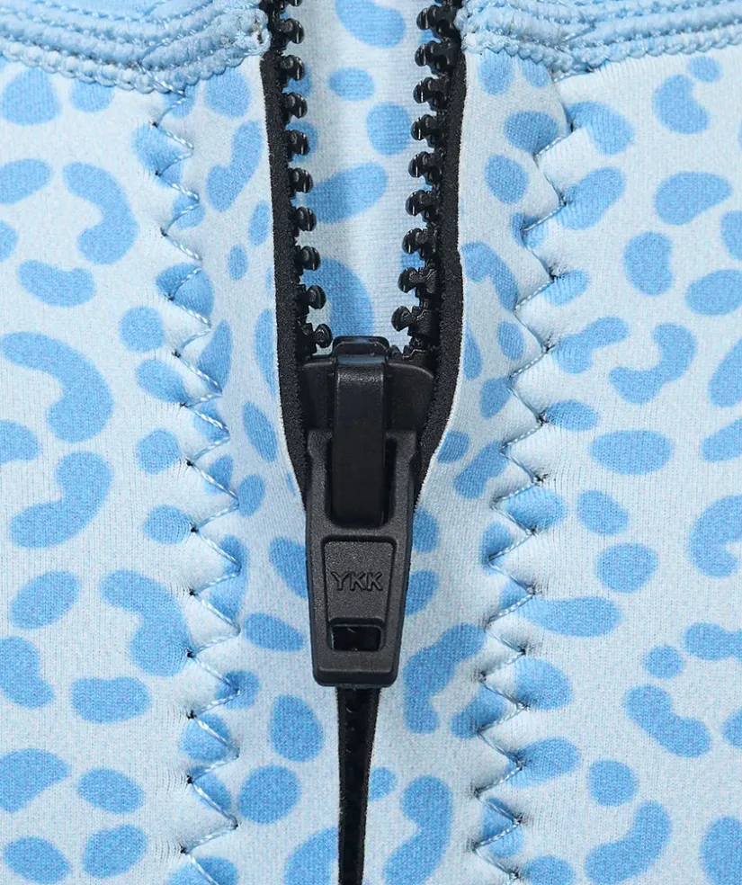 Outlet Watery våddragt til baby - Sunset Wrap - Lyseblå