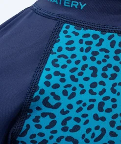 New Watery våddragt til baby - Sunset Wrap - Atlantic Blue