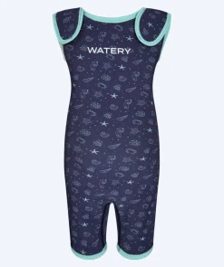 New Watery våddragt til børn - Baia Shorty - Atlantic Turquoise