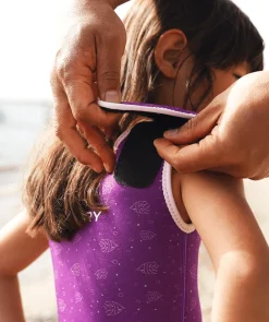 Discount Watery våddragt til børn - Baia Shorty - Atlantic Purple