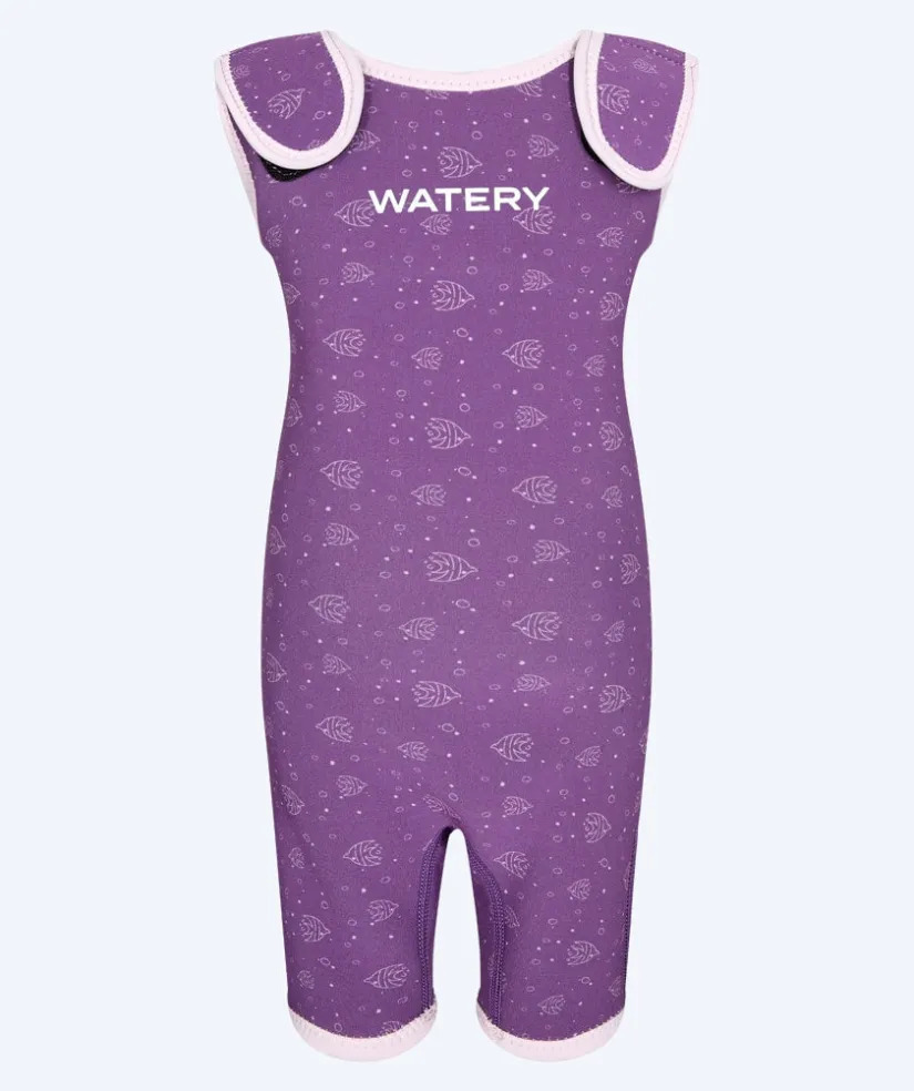 Discount Watery våddragt til børn - Baia Shorty - Atlantic Purple