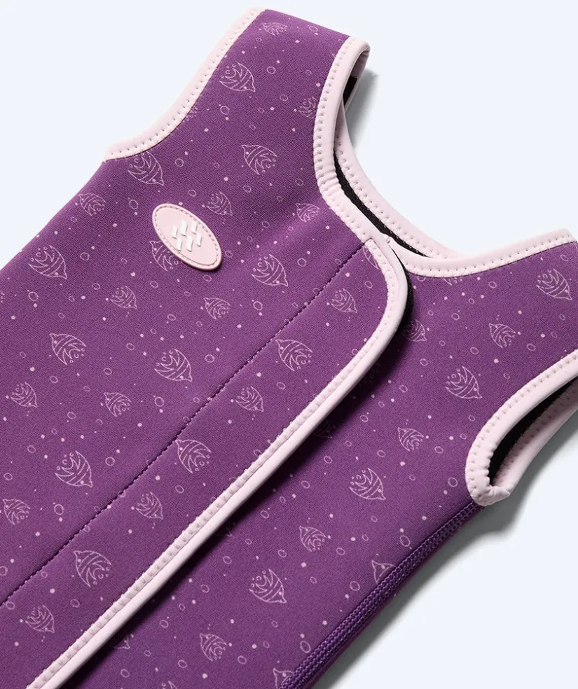 Discount Watery våddragt til børn - Baia Shorty - Atlantic Purple