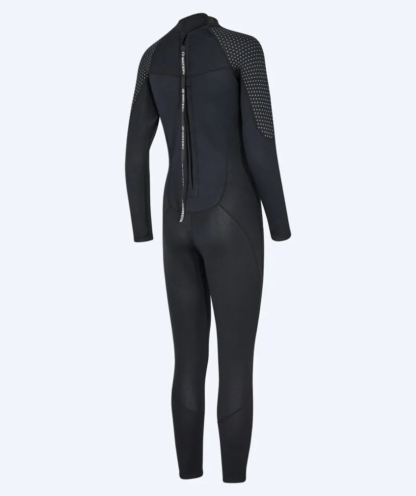 New Watery våddragt til damer - Hedgehog (3mm) - Sort