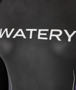 Online Watery våddragt til damer - Reptile Core - Sort/lilla