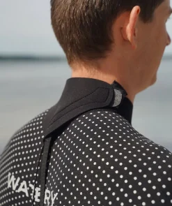 New Watery våddragt til mænd - Kortærmet Duncan (3mm) - Sort