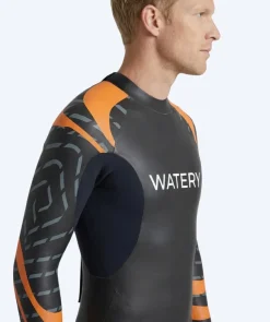 Best Watery våddragt til mænd - Pelican - Orange