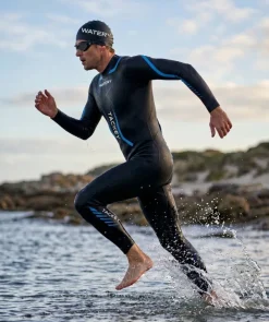 Sale Watery våddragt til mænd - Tackey Elite - Sort/blå