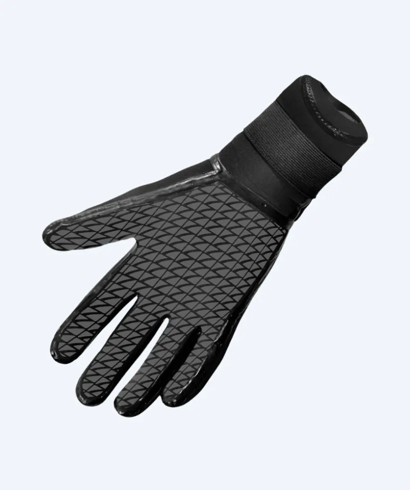 Outlet ZONE3 neopren handsker - Heat-Tech (3.5mm) - Sort/rød